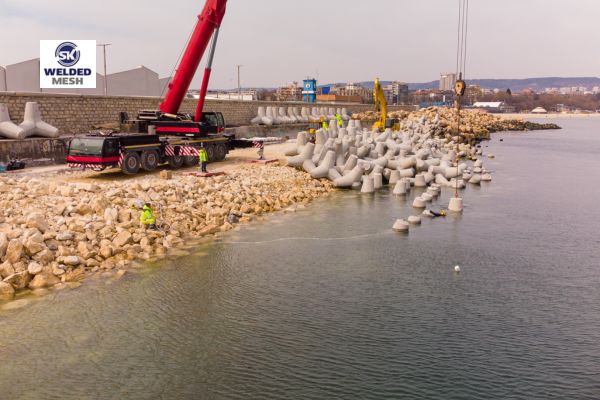 gabion fence wall